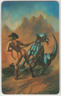USA - Julie Bell Fantasy Art Space Cowgirl, Global Link/PTC/NTT America (PEO), 15 U, 10/94, Tirage 2.500, Used - Autres & Non Classés