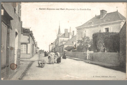 CPA 53 - Saint Aignan Sur Roe - La Grande Rue - Saint Aignan Sur Roe