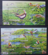 Taiwan 2017, Bird Of Taiwan, Two MNH S/S - Ongebruikt