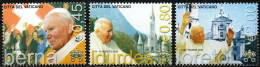 Vatican Vatikaanstad 2005 Yvertn° 1383-1385 *** MNH Cote 10 € - Gebruikt