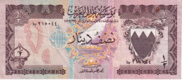 BILLETE DE BAHRAIN DE 1/2 DINAR DEL AÑO 1973 (BANKNOTE) - Bahreïn