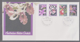 Australia 1986 Native Orchids First Day Cover - Prospect SA - Brieven En Documenten