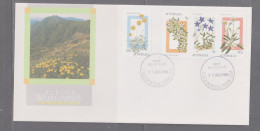 Australia 1986 Alpine Wildflowers First Day Cover - Crookwell NSW - Brieven En Documenten