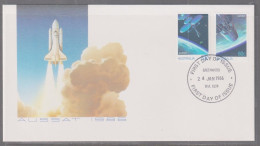 Australia 1986 AUSSAT Satellite First Day Cover - Greenwood WA - Brieven En Documenten