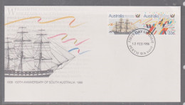 Australia 1986 150th Anniversary South Australia First Day Cover - Perth WA - Lettres & Documents