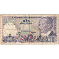 Turquie, 1000 Lira, KM:196, B - Turquie