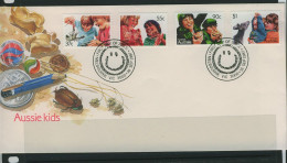 Australia 1987 Aussie Kids FDC - APM18441 - Cartas & Documentos