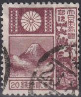 1929 Japan Kaiser Hirohito (Showa Era) ° Mi:JP 190I, Sn:JP 176a, Yt:JP 204, Mt Fuji And Deer (1922-29) - Old Die - Used Stamps