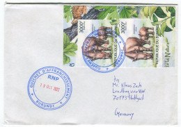 Cover Burundi 2022 Imperforated Rhino 2012 - Lettres & Documents