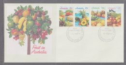 Australia 1987 Fruit First Day Cover - Jamison Centre ACT - Brieven En Documenten