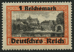 Dt. Reich 728xI , 1938, 1 RM Danzig Mit Abart Doppelprägung Im Wort Oliva, Pracht, R!, Mi. 500.- - Ungebraucht