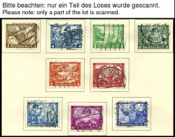 SAMMLUNGEN BrfStk,o , 1933-43, Gestempelter Sammlungsteil Dt. Reich Mit Vielen Guten Ausgaben, Meist Sauber Gestempelte  - Oblitérés