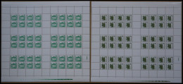 ZUSAMMENDRUCKE MHB 20/1I , 1990, Markenheftchenbogen Schiller Denkmal Postfrisch, Pracht, Mi. 120.- - Se-Tenant