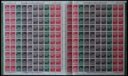 ZUSAMMENDRUCKE MHB 5 , 1966, Markenheftchenbogen Brandenburger Tor, Pracht, Mi. 200.- - Se-Tenant