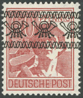 AMERIK. U. BRITISCHE ZONE 49Ia , 1948, 60 Pf. Braunkarmin Bandaufdruck, Postfrisch, Pracht, Gepr. Schlegel, Mi. 110.- - Autres & Non Classés