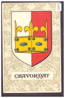 DISTRICT D'ORBE - CHAVORNAY - ARMOIRIES DE LA COMMUNE - TB - Chavornay