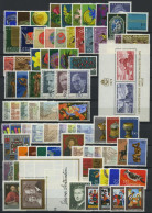 SAMMLUNGEN , Komplette Postfrische Sammlung Liechtenstein Von 1971-80, Prachterhaltung - Verzamelingen