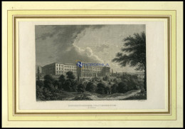 ZÜRICH: Eidgenössisches Polytechnicum, Stahlstich Von B.I. Um 1860 - Lithographies