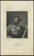 Ariost, Stahlstich Von B.I. Um 1840 - Lithografieën