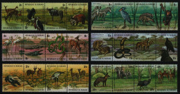 Burundi 1977 - Mi-Nr. 1331-1354 ** - MNH - Wildtiere / Wild Animals - Ungebraucht