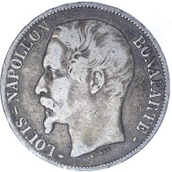 Seconde-République-5 Francs Louis-Napoléon Bonaparte 1852 Paris - 5 Francs