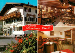 73844208 Fischen Allgaeu Gasthof Pension Cafe Muenchner Kindl Gastraeume Fischen - Fischen