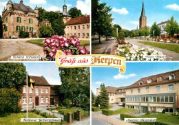 72889881 Kerpen Rheinland Schloss Loersfeld Stiftsplatz Kirche Hospital Kolping  - Kerpen
