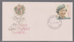 Australia1988 Queen's Birthday FDC Broome WA - Brieven En Documenten