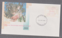 Australia 1988 Possum Frama FDC Ringwood - Brieven En Documenten