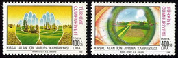 Türkiye 1988 Mi 2829-2830 MNH European Campaign For Rural Areas - Unused Stamps