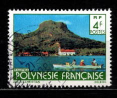 - POLYNESIE FRANCAISE - 1987 - YT N° 291 - Oblitéré - Paysage - Gebruikt