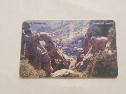 JORDAN-(JO-ALO-0044)-Dana Reserve-(161)-(1001-910638)-(1JD)-(8/2000)-used Card+1card Prepiad Free - Jordanie