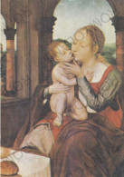 CARTOLINA  B17 BRUXELLES,BELGIO-MUSEE ROYAUX-METSIJS-LA MADONNA COL BAMBINO-VIAGGIATA 1975 - Museen