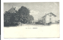 AUBONNE - Carte Précurseur 1900 - Avenue Du Chêne Et Place De La Gare - Aubonne