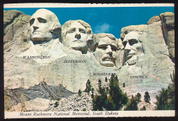 CPM 10.5 X 15 USA (59) Etats Unis D'Amérique South Dakota Mount Rushmore Memorial  Black Hills - Mount Rushmore