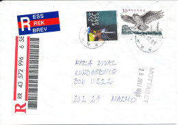 Sweden Registered Cover 27-7-1999 - Brieven En Documenten