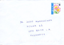 Brief Von Teralfene Mit € 1,- Prior Blumen 2024 - 2013-... Roi Philippe