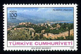 Türkiye 1985 Mi 2729 MNH Alanya (Alaiyye) | Ancient Cities (4th Issue) - Unused Stamps