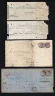 SCOTLAND JOHNSTONE CASTLE AYRSHIRE 1826-1907 - Lettres & Documents