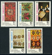 Türkiye 1981 Mi 2567-2571 MNH Folklore Congress - Ungebraucht