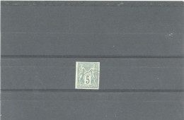 -COLONIES GÉNÉRALES-N°31.TYPE SAGE -5c VERT  TTB  -Obl- CàD LÉGER - Used Stamps