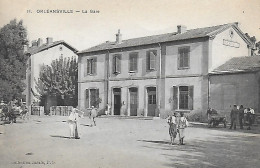 Algérie )  CHLEF   ORLEANSVILLE  - La Gare - Chlef (Orléansville)