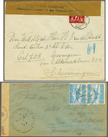 Cover Approx. 140 Covers/postcards Including Many Better Items Regarding SS-Fieldpost, Deutsche Dienstpost Niederlande ( - Other & Unclassified