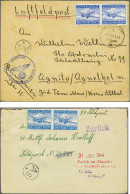 Cover , Airmail Poland, Galicia, Hungary, Romania, Russia And Austria Fieldpost Of Volunteers (12 Covers) Including Gali - Other & Unclassified