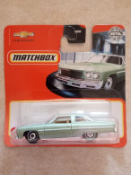 1975 CHEVY CAPRICE VERT MATCHBOX - Matchbox (Mattel)