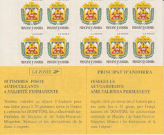 Andorre Français 1998 Carnet Blason 8 ** MNH - Carnets