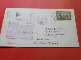 Canada - Enveloppe 1er Vol  De St John Pour Ottawa En 1929 - Réf 3336 - Lettres & Documents