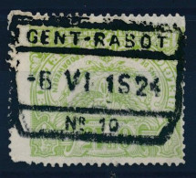 TR  101 -  "GENT-RABOT Nr 10" - (ref. 37.432) - Oblitérés