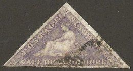 Cape Of Good Hope 1855. 6d Deep Rose-lilac, SG 7b, SACC 7b, - Cap De Bonne Espérance (1853-1904)