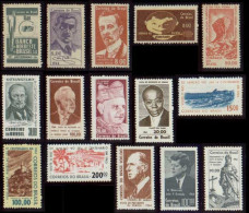 Brazil 1964 Unused Commemorative Stamps - Années Complètes